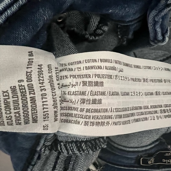 Abercrombie & Fitch Women Harper Low Rise Jean Legging - Picture 6 of 6